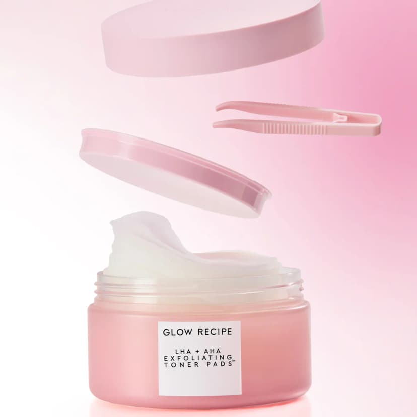 LHA + AHA Korean Watermelon Toner Pads